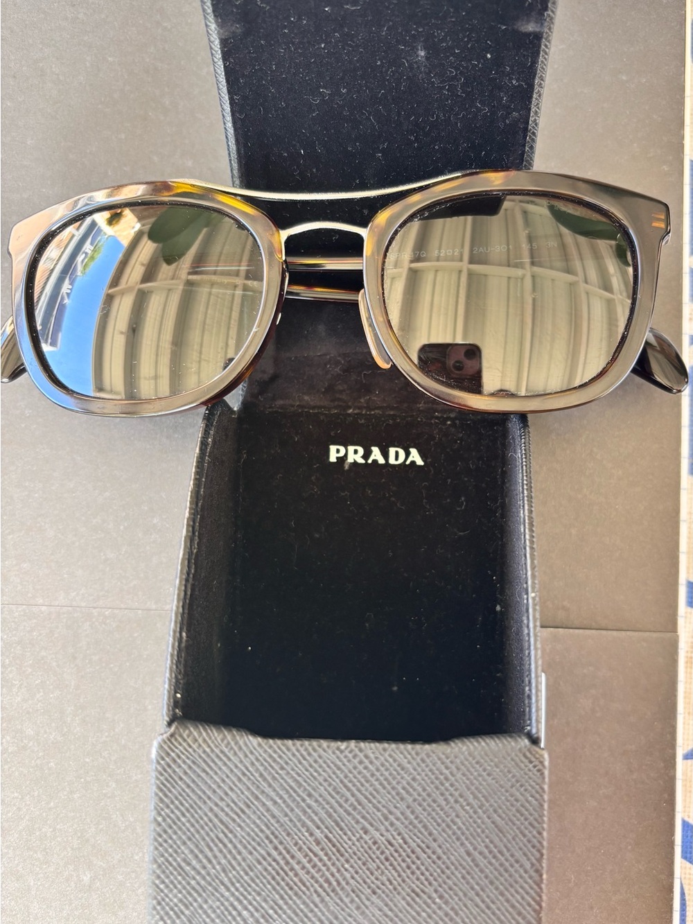 Prada Havana - Tortoiseshell- Silver